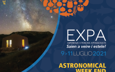 A LUGLIO ARRIVA L’ASTRONOMICAL WEEKEND  DELL’ECOMUSEO TERRA DEL CASTELMAGNO