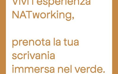 Anche l’Ecomuseo ha aderito al progetto NATworking