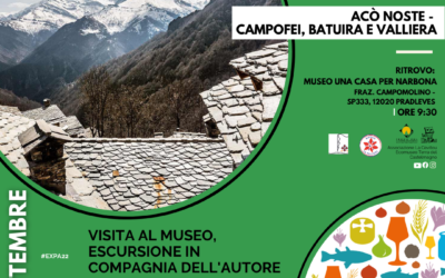 Domenica 25 settembre con EXPA alle borgate di Campofei, Batuira e Valliera