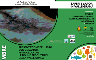 Presentazione partecipata del libro “Saperi e Sapori in Valle Grana”